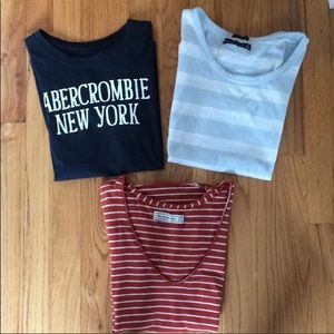 BUNDLE of 3 for $15 Abercrombie & Fitch tops